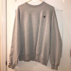 champion gray sweatshirt